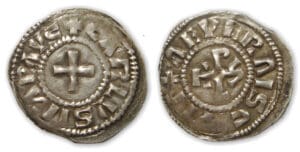 Charles II Le Chauve - Denier de Nevers