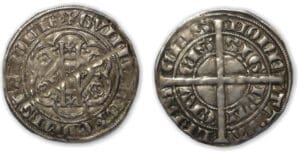 Hainaut - Guillaume 1er 1/2 gros de Valenciennes