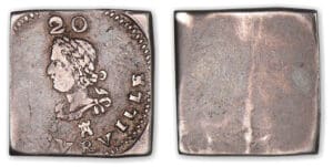 Siège de Tournai - Monnaie obsidionale de vingt sols.