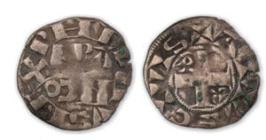 Philippe II Auguste - Denier d'Arras 2e type.