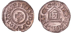 Louis 1er Le Pieux (814-840) - Denier au temple