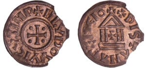 Louis 1er Le Pieux (814-840) - Denier au temple