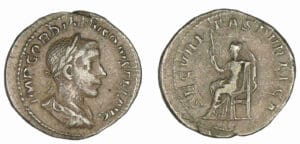 Gordien III - Denier (241/2, Rome) La Sécurité
