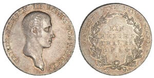 Allemagne - Prussie - Friedrich Wilhelm III - Thaler 1814 (Berlin)