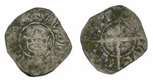 Louis XI - Obole tournois 2ème type