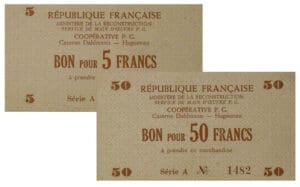 Haguenau - Lot de 2 billets