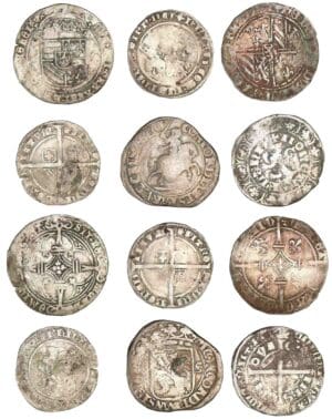 Flandres - Lot de 6 monnaies