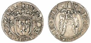 Louis XII - Gros royal dit Bissone Milan