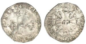 François 1er - Blanc franciscus (Angers)