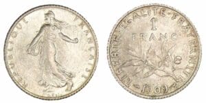 1 franc Semeuse 1909