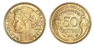 50 centimes Morlon Bronze 1931 - Essai