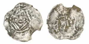Picardie - Evêché de Laon - Adalbéron et Robert - Denier