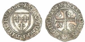 Charles VI - Blanc guénar (Paris)