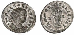 Tacite - Aurélianus (275/276, Lyon) La Félicité