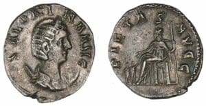 Salonine - Antoninien (257/260, Rome) La Piété