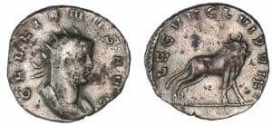 Gallien - Antoninien des légions CLAUDIA (260/261, Milan)