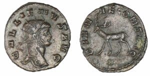 Gallien - Antoninien (267/268, Rome) Cerf