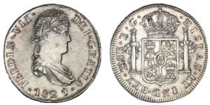 Mexique - Ferdinand VII - 8 reales 1821 (Zacatecas)