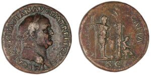 Vespasien - Sesterce (71, Rome)