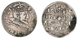 Pologne - Sigismund III - Gros 1592