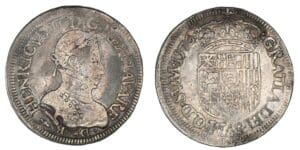 Navarre - Henri III de Navarre, II de Béarn - Teston 1576 (Pau)