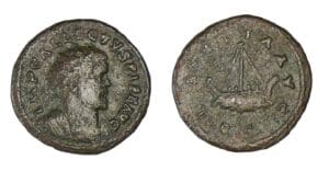 Allectus - Antoninien (295-296, Camulodunum) La galère