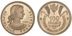 100 francs projet de Guiraud 1951 - Essai