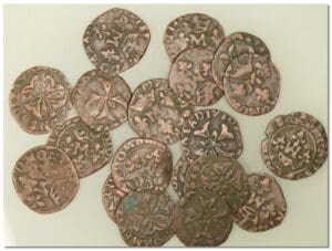 Dombes - Marie de Montpensier - Lot de 20 liards (Trévoux)