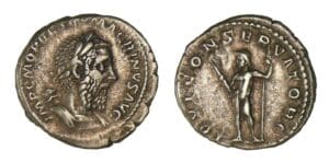 Macrin - Denier (217, Rome) Jupiter