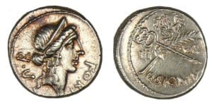 SICINIA - Denier (49 av. J.-C.)