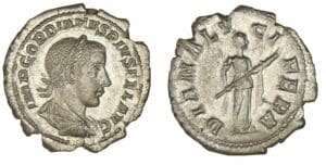 Gordien III - Denier (241/242, Rome) Diane