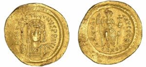 Justin II - Solidus d'or (565-578, Constantinople)