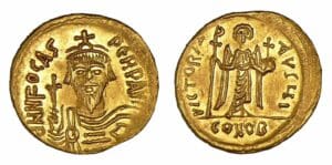 Focas - Solidus (602-610, Constantinople)