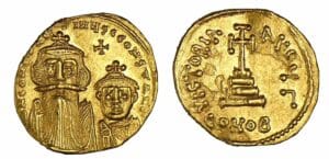 Constans II - Solidus (641-668, Constantinople)