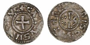 Charles II Le Chauve - Denier (Nevers)
