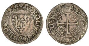 Charles VI - Blanc guénar (Châlons-sur-Marne)