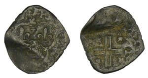 François 1er - Denier tournois du Dauphiné - 1er type