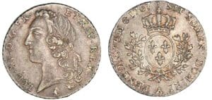 Louis XV - Cinquième d'écu au bandeau 1767 A (Paris)