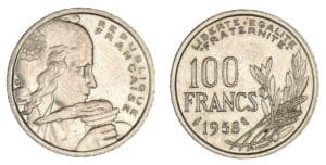 100 francs Cochet 1958 chouette