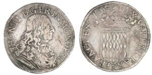 Monaco - Honoré II - Ecu de 60 sols 1654