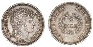Italie - Naples - Joachim Murat - 2 lire 1813
