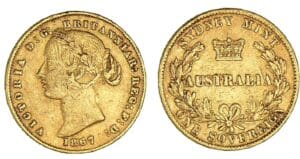 Australie - Victoria - Souverain 1867 (Sydney)