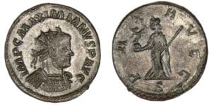 Maximien Hercule - Aurélianus (Lyon) La Paix