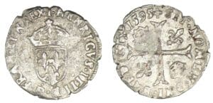 Henri IV - Douzain - 2ème type 1595 I (Limoges)
