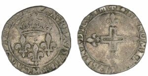 Charles IX - Double sol parisis 1571 M (Toulouse)