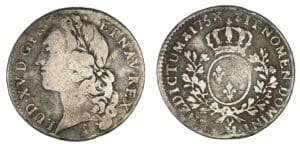 Louis XV - Demi-écu au bandeau 1758 H (La Rochelle)