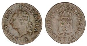 Louis XVI - Liard 1789 T (Nantes)