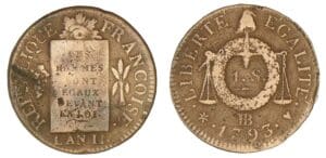 Sol aux balances An II 1793 BB (Strasbourg)
