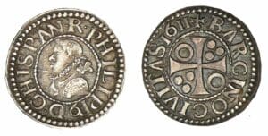 Espagne - Philippe III - 1/2 croat (Barcelone)