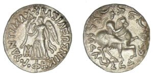 ROYAUME DE BACTRIANE - Antimachos - Tétradrachme (171-160 av. J.-C.)